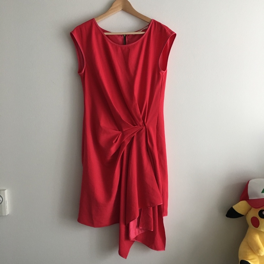 NWT RACHEL Rachel Roy Asymmetric Sleeveless Dress